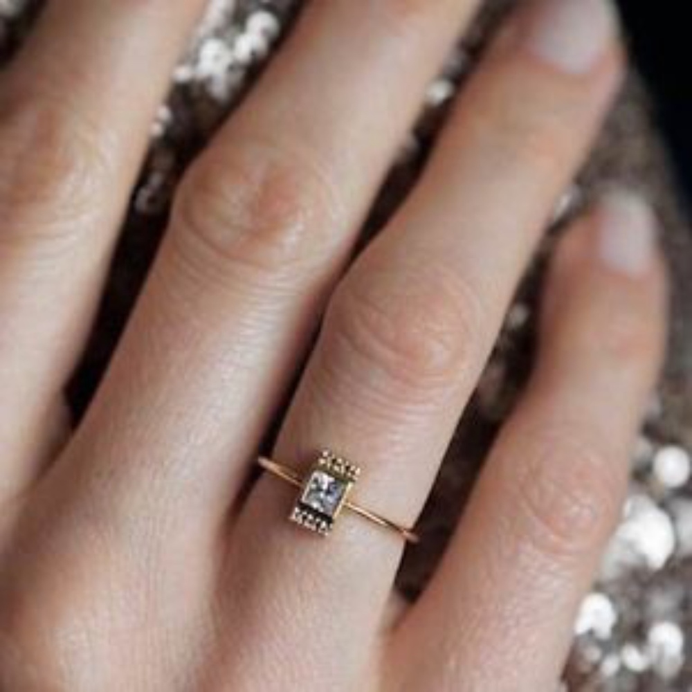 princess cut diamond ring